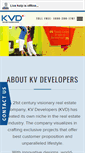 Mobile Screenshot of kvdevelopers.com